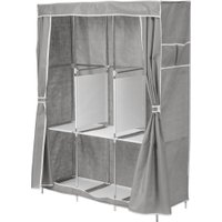 Тканевый шкаф Mio Tesoro Lari 3 (серый)