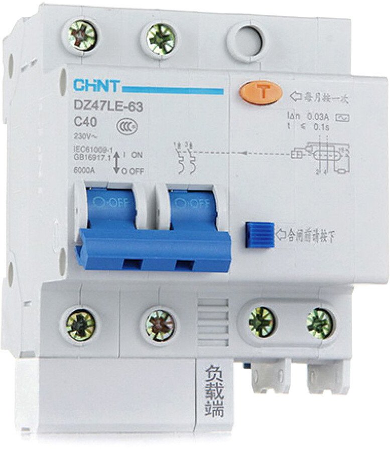 

Дифференциальный автомат Chint DZ47LE-32 199631