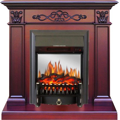 

Каминокомплект Smolcom Verona STD-ASP с Fobos-S Lux BL LT (махагон коричневый антик)