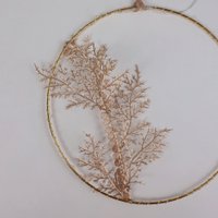 Подвеска AksHome Тип 7 Круг с веткой D20см 13LED 2АА