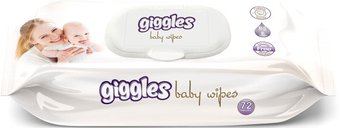 Влажные салфетки Giggles Baby wipes (72 шт)