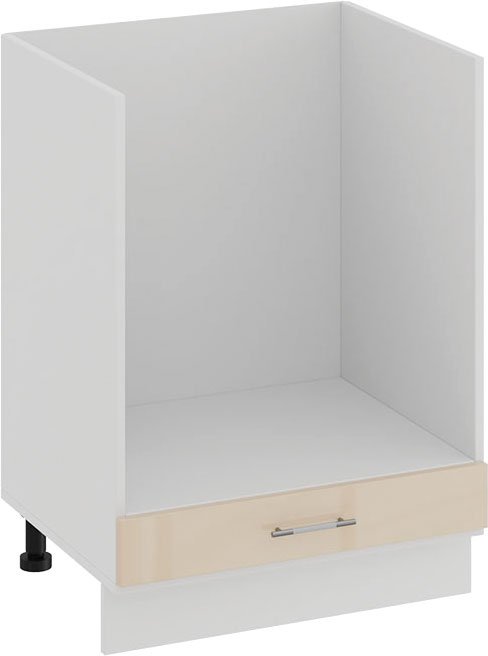 

Шкаф напольный Трия Весна 1Н6Б (белый/ваниль глянец)