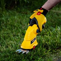 Кусторез + ножницы Denzel G411 96817 (с 1-м АКБ)