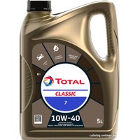 Моторное масло Total Classic 7 SN/CF A3/B4 10W-40 5л