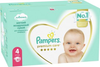Pampers Premium Care 4 (82 шт)