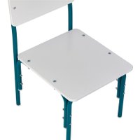 Детский стол Фея Мой малыш 0002743.32 (белый/морская волна)