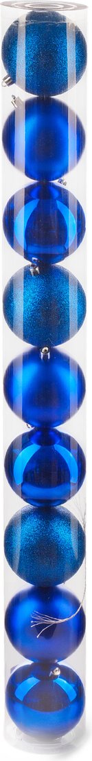 

Елочная игрушка Ausini VT25-04010-4 (синий, 9 шт)