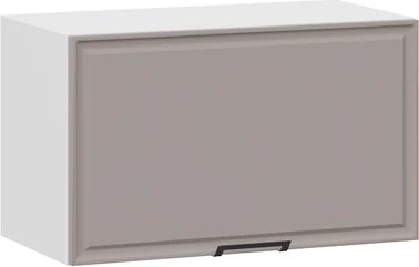 

Шкаф навесной Трия Белладжио 1ВВ8Г с одной откидной дверью (белый/софт капучино)