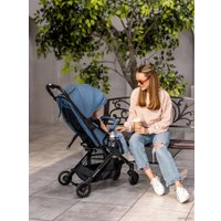 Коляска прогулочная «книга» Amarobaby Voyager (синий)