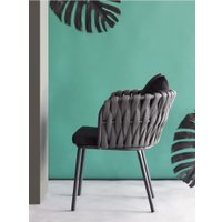 Стул Bergenson Bjorn Braid BB0000812 (серый/черный)