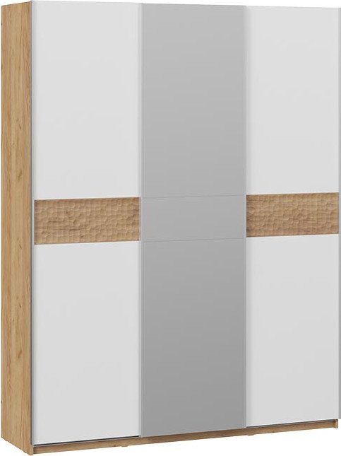 

Шкаф-купе Трия Оскар Скания Т2 1800 268711 (ручка серебро/дуб крафт золотой/белый снег/дуб тортугга)