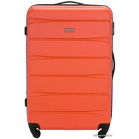 Чемодан-спиннер Wittchen Groove Line II 78 см (оранжевый)