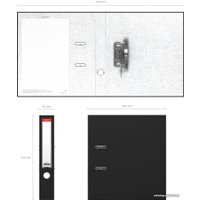Папка-регистратор Erich Krause Granite 50 мм 43511 (черный)