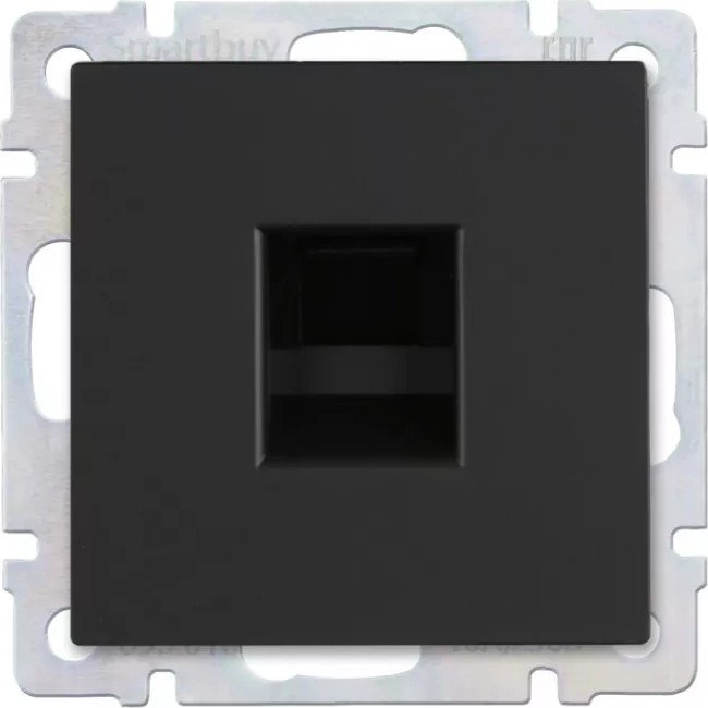 Розетка компьютерная SmartBuy SBE-05b-S1-RJ