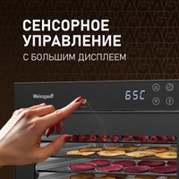 Сушилка для овощей и фруктов Weissgauff WDH 110 Digital Dry Pro