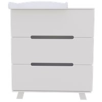 Детский комод Incanto Anniken LUX 800/3 PK-0087/0 (белый)