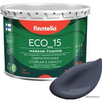 Краска Finntella Eco 15 Monsuuni F-10-1-3-FL045 2.7 л (холодный серый)