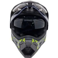 Мотошлем AIM JK802S 802-014-XXXL (XXXL, желтый/серый/черный)