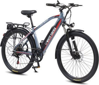 Электровелосипед White Siberia Camry Allroad (матовый синий)