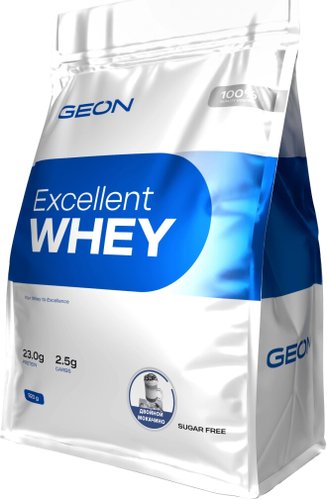Протеин сывороточный (концентрат) Geon Excellent Whey (двойной моккачино, 920 г)