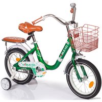 Детский велосипед Mobile Kid Genta 14 (темно-зеленый)