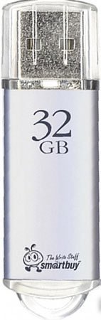 USB Flash SmartBuy V-Cut 32GB (серебристый) [SB32GBVC-S]