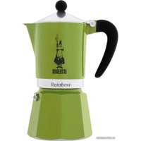 Гейзерная кофеварка Bialetti Rainbow (6 порций, зеленый) в Бобруйске