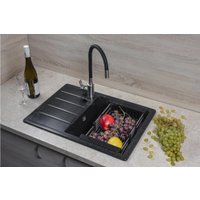 Кухонная мойка Marblan Recta R (черный)