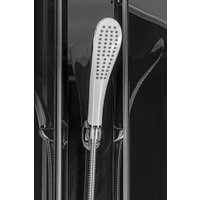 Душевая кабина Saniteco SNT-90 90х90 (черный/прозрачное стекло)