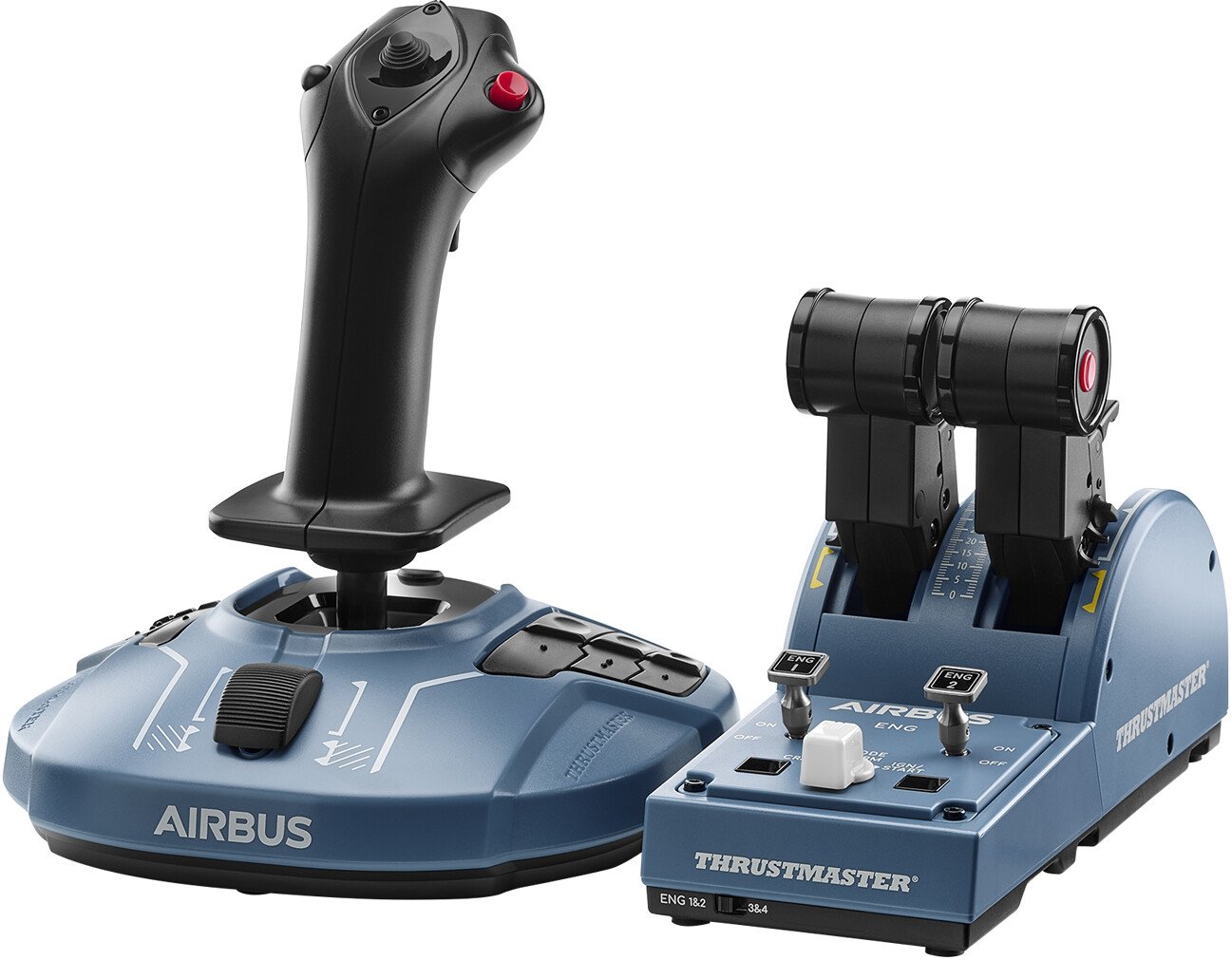 Оборудование для авиасимов Thrustmaster TCA Officer Pack Airbus Edition