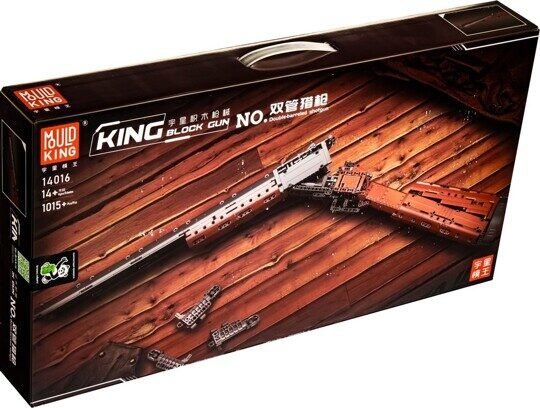 

Конструктор Mould King Block Gun 14016 Двуствольный дробовик