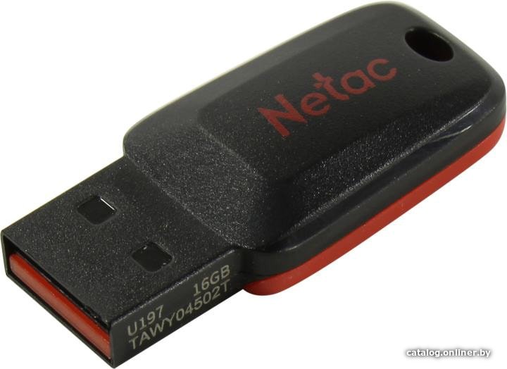 USB Flash Netac U197 USB 2.0 16GB NT03U197N-016G-20BK