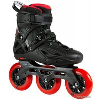 Роликовые коньки Powerslide Imperial 110 Black Red 908375 (р. 45-46)