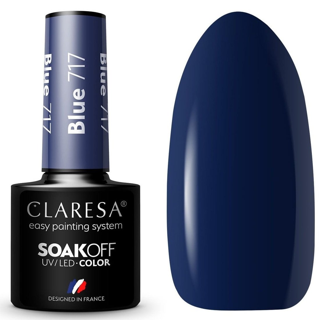 

Гель-лак Claresa Hybrid Blue 717 5 мл