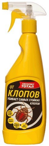 

Средство от насекомых Гарант Абсолют тотал клоп средство от клопов, спрей 400 мл