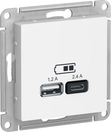 

Розетка USB Schneider Electric AtlasDesign ATN001339