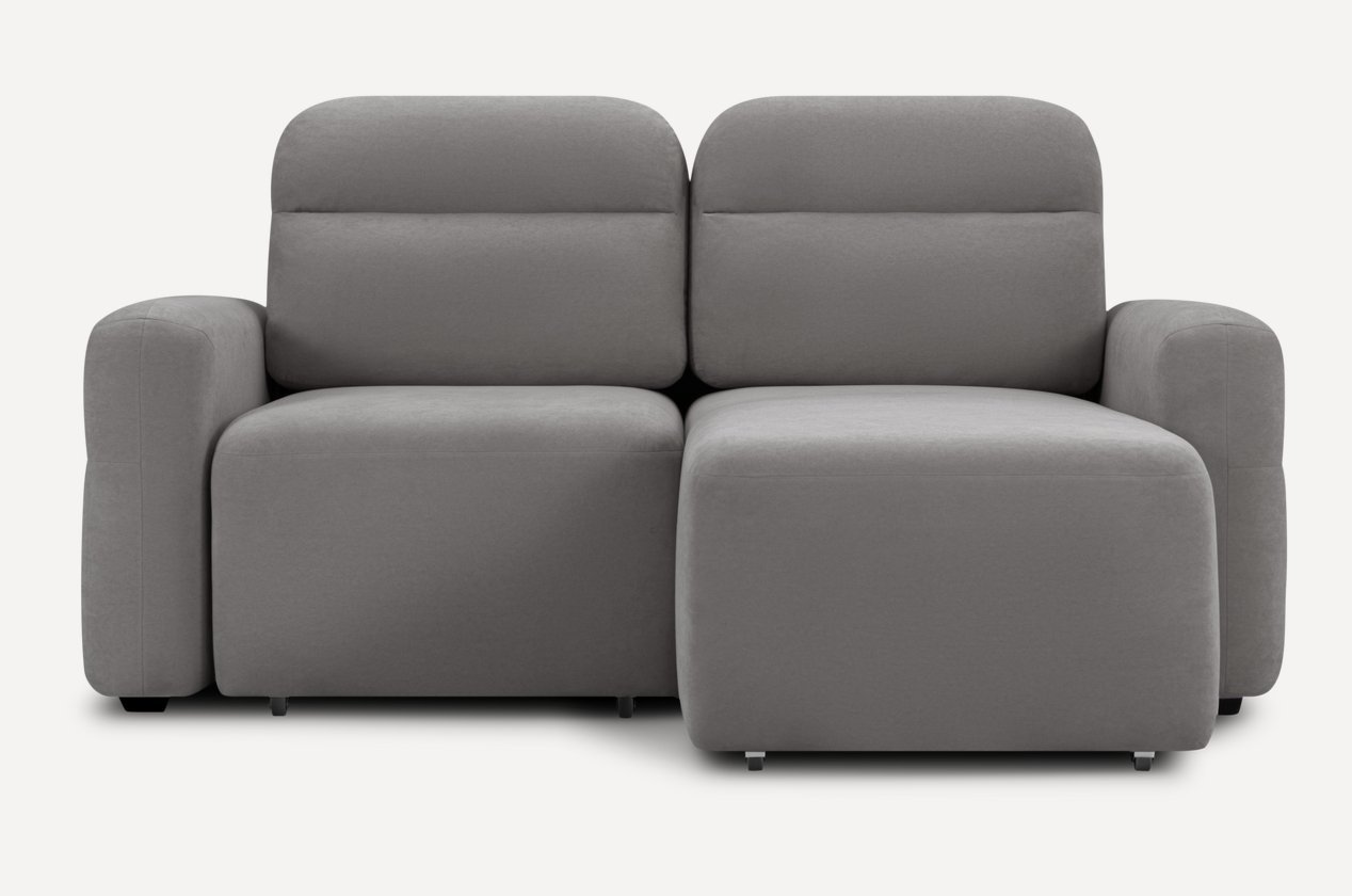 

Угловой диван Divan Вильен мини Velvet Grey 264437 (серый)