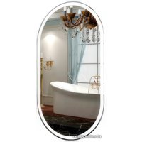 Пекам Зеркало Iva 1 45x90 Iva1-45x90 (c подсветкой, с механической клавишей включения)