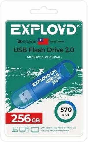 USB Flash Exployd 570 256GB (синий)