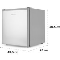 Мини-холодильник Klarstein Scooby 10034549 (серый металл)