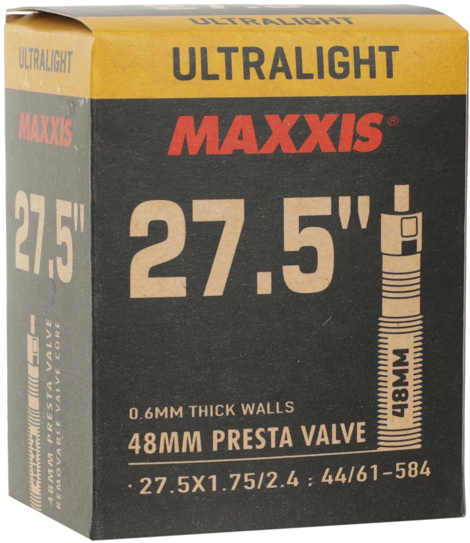 

Велокамера Maxxis Ultralight 27.5x1.75/2.4 EIB00139600