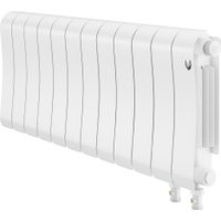 Биметаллический радиатор Royal Thermo Infinity 300 Bianco Traffico VR80 - 12 секций