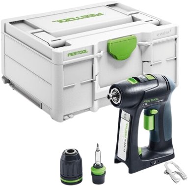 

Дрель-шуруповерт Festool C 18-Basic 576434 (без АКБ, кейс)