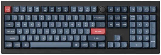 Клавиатура Keychron V6 Max V6M-D1 (Gateron Jupiter Red, нет кириллицы)