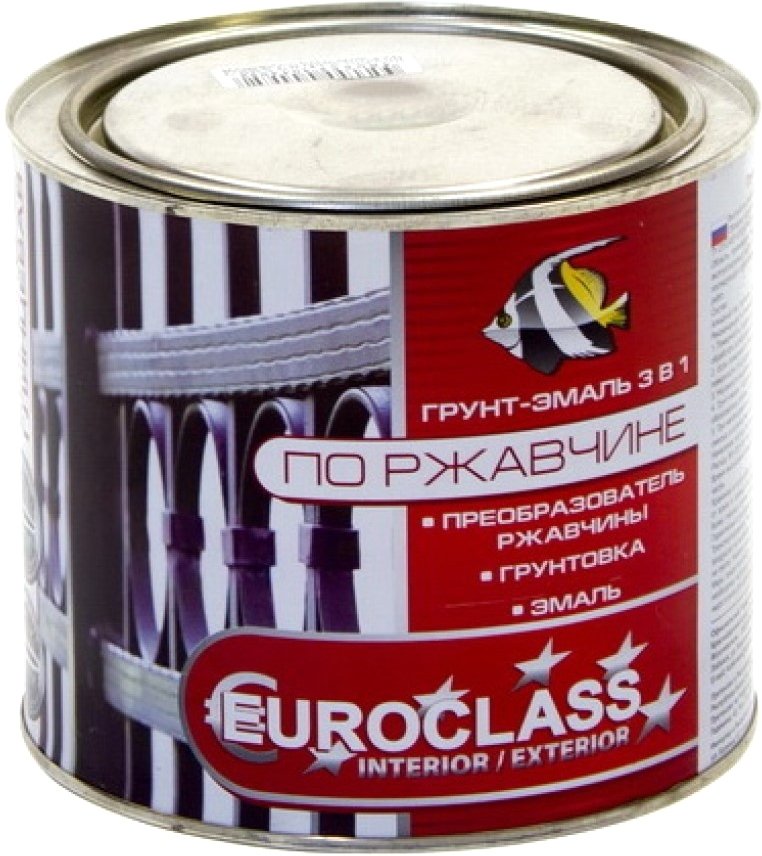 

Эмаль Euroclass грунт-эмаль по ржавчине (шоколадный, 1.9 кг)