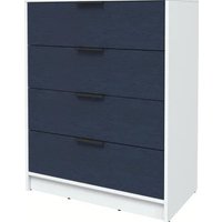 Комод Интерлиния Концепт КТ-К80 Глосс (белый платинум/дуб королевский)