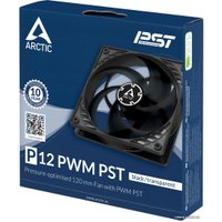 Вентилятор для корпуса Arctic P12 PWM PST ACFAN00134A (черный/прозрачный)