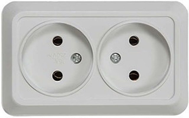 

Розетка In Home Bolleto 7102 (белый)