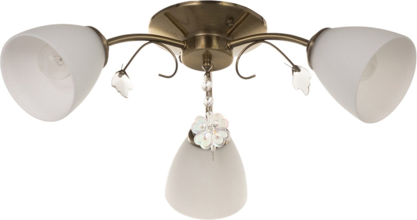 

Люстра средней высоты BayerLux Луиза 10666492 (бронза)