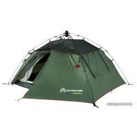 Треккинговая палатка Outventure 1 Second Tent 2 (зеленый)